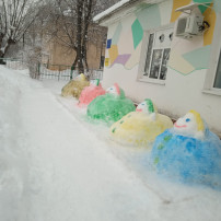 Чудеса из снега Чудеса из снега.